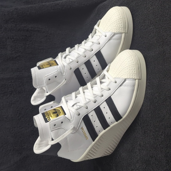 🔥adidas Originals Superstar Ellure Wedge Shoes - Picture 9 of 9